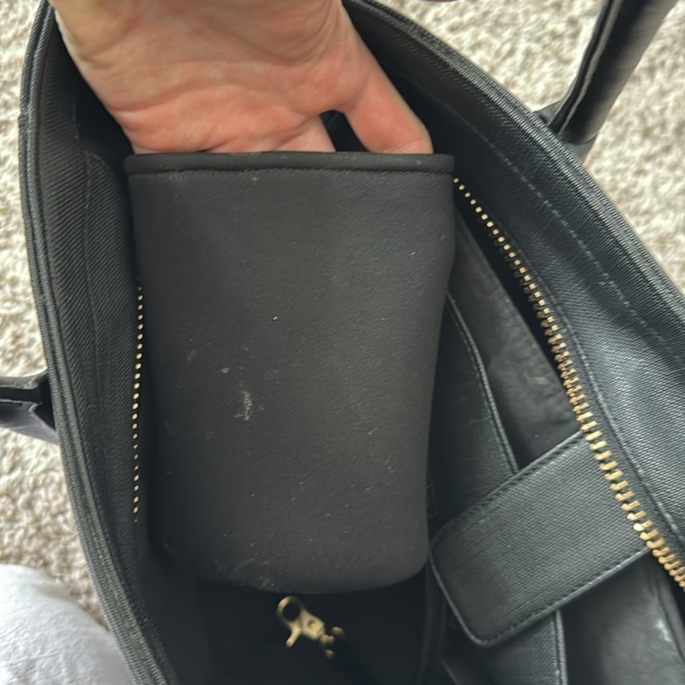 Dagne Dover Signature Tote in Onyx Black - Picture 11 of 11